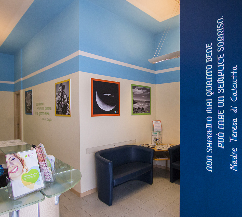 Sala attesa Studio dentistico Vermezzo